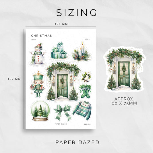 Christmas Deco Vol. 2 Sticker Sheet