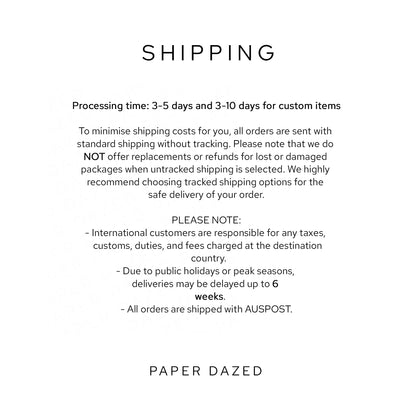 5mm Small Custom Scripts - SERIF