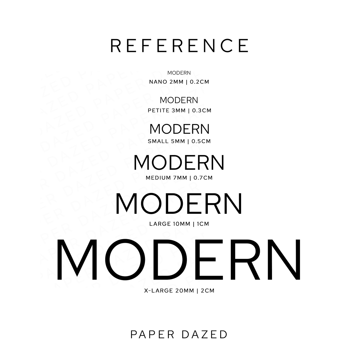 2mm Nano Custom Scripts - MODERN