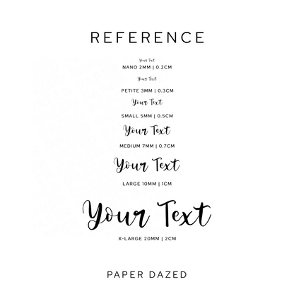 2mm Nano Custom Scripts - HONEY