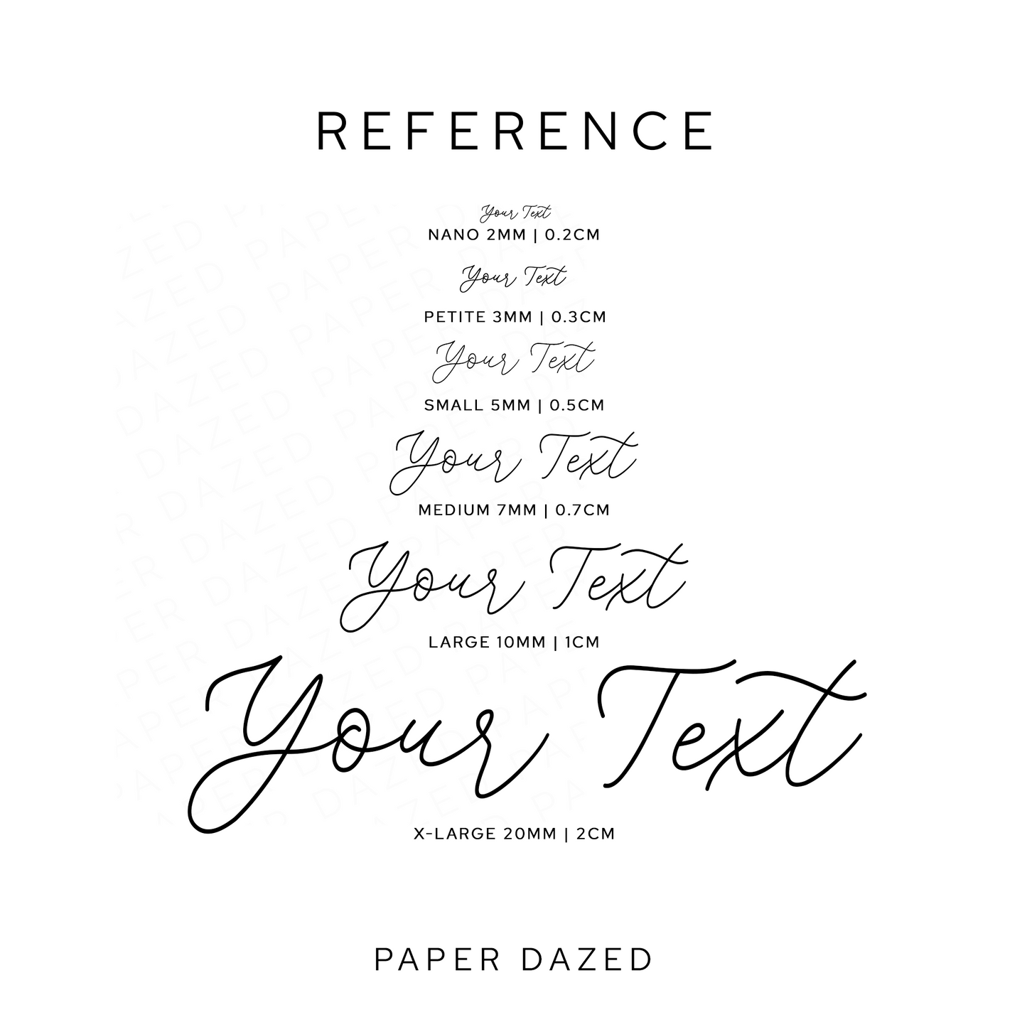 2mm Nano Custom Scripts - SUNNY